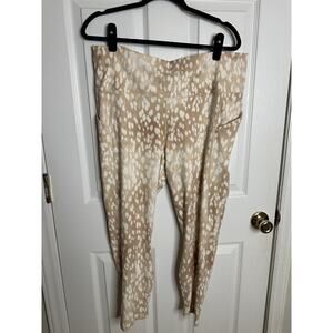 Fabletics PureLuxe High-Waisted Leggings – 2X – Deer/Fawn Print